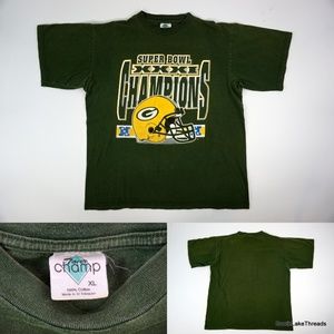 VTG NFL Green Bay Packers Super Bowl XXXI T-Shirt